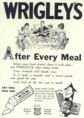 Wrigley reclame