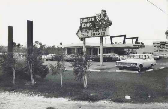 Один з перших Burger King, 1965 рік